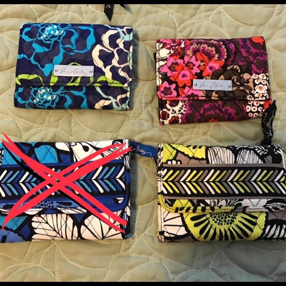 Vera Bradley euro wallets